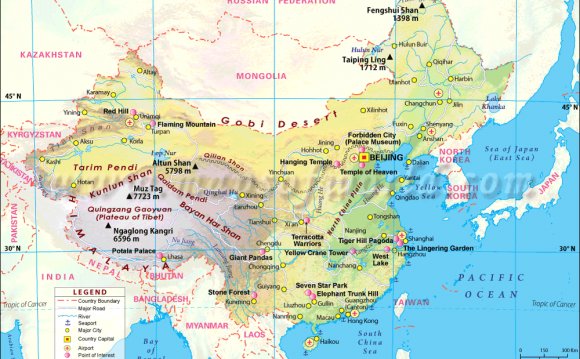 China Map Image