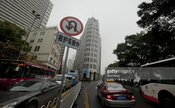 A street in Guangzhou