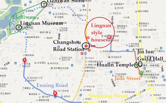 Xiguan Map