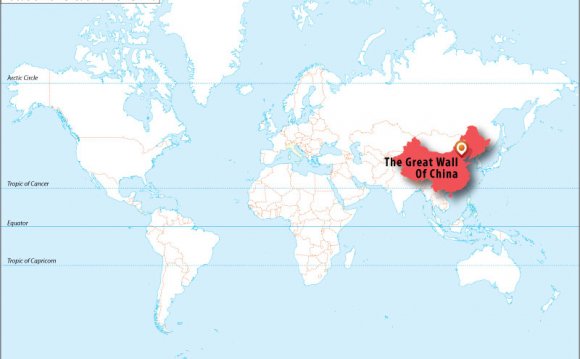 Where Is China On A World Map