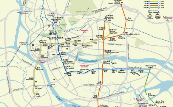Guangzhou Subway Map