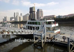 A Wharf for Pearl River Cruise