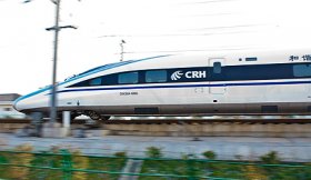 CRH380-AL rolling stock was selected for operations