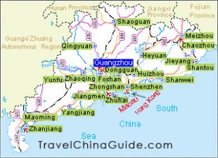 Guangdong Map