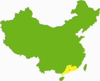 Guangzhou Location Map