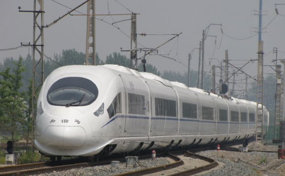 Shanghai to Guangzhou High speed train
