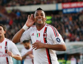 Robinho has joined former Brazil coach Luiz Felipe Scolari at Chinese champions Guangzhou Evergrande