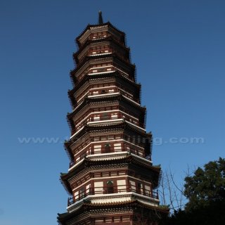 The Lotus Pagoda in the Temple