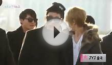 20112013 JYJ at the airport to Guangzhou, China (clip 2)