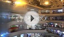 A Huge Shopping Mall In Tianhe Guangzhou,china Stock Video
