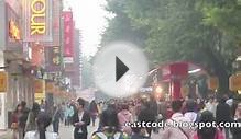 Beijing Lu road Guangzhou walking and shopping street