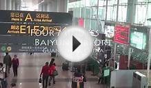 Four minutes at Baiyun International Airport, Guangzhou