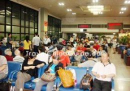 Waiting Room in Guangzhou Train Station